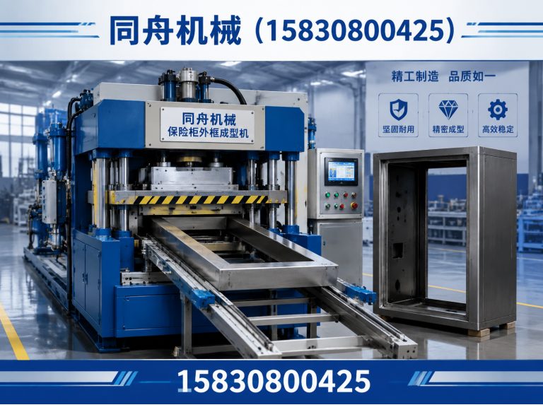 运河区保险柜外框成型机展示图